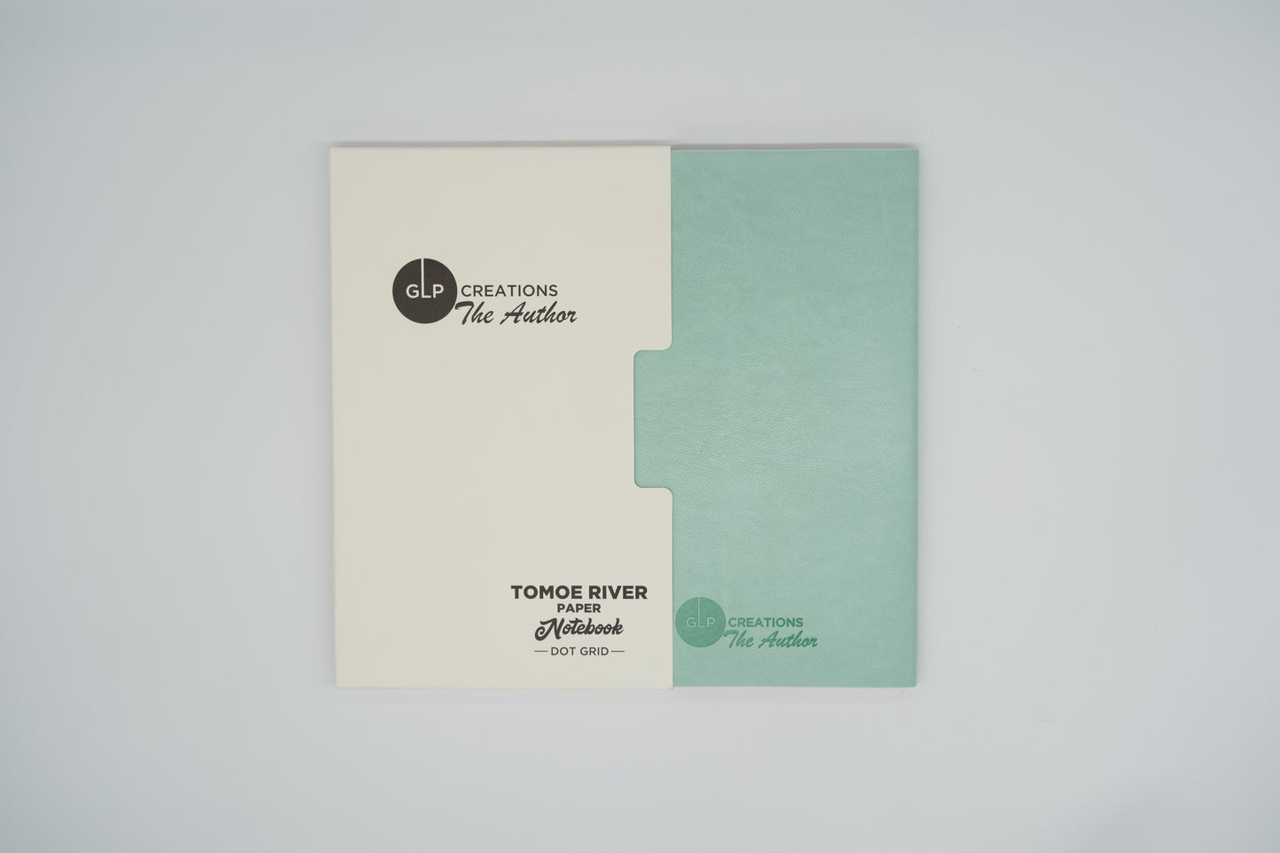 The Author - Tomoe River Paper, Fountain Pen Notebook - Mint Green/Dot Grid