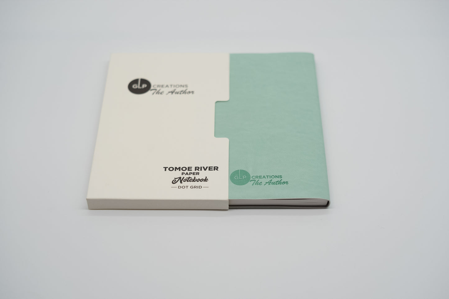 The Author - Tomoe River Paper, Fountain Pen Notebook - Mint Green/Dot Grid