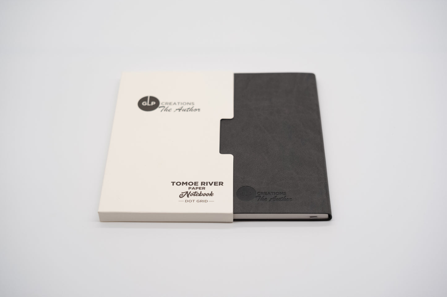 The Author - Tomoe River Paper, Fountain Pen Notebook - Anthracite/Dot Grid