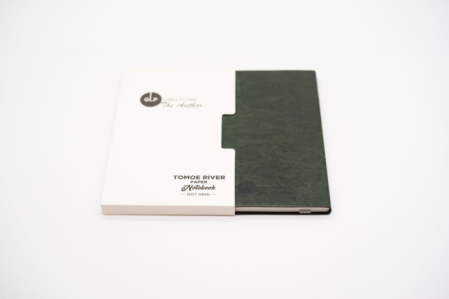 The Author - Tomoe River Paper, Fountain Pen Notebook - Forest Green/Dot Grid
