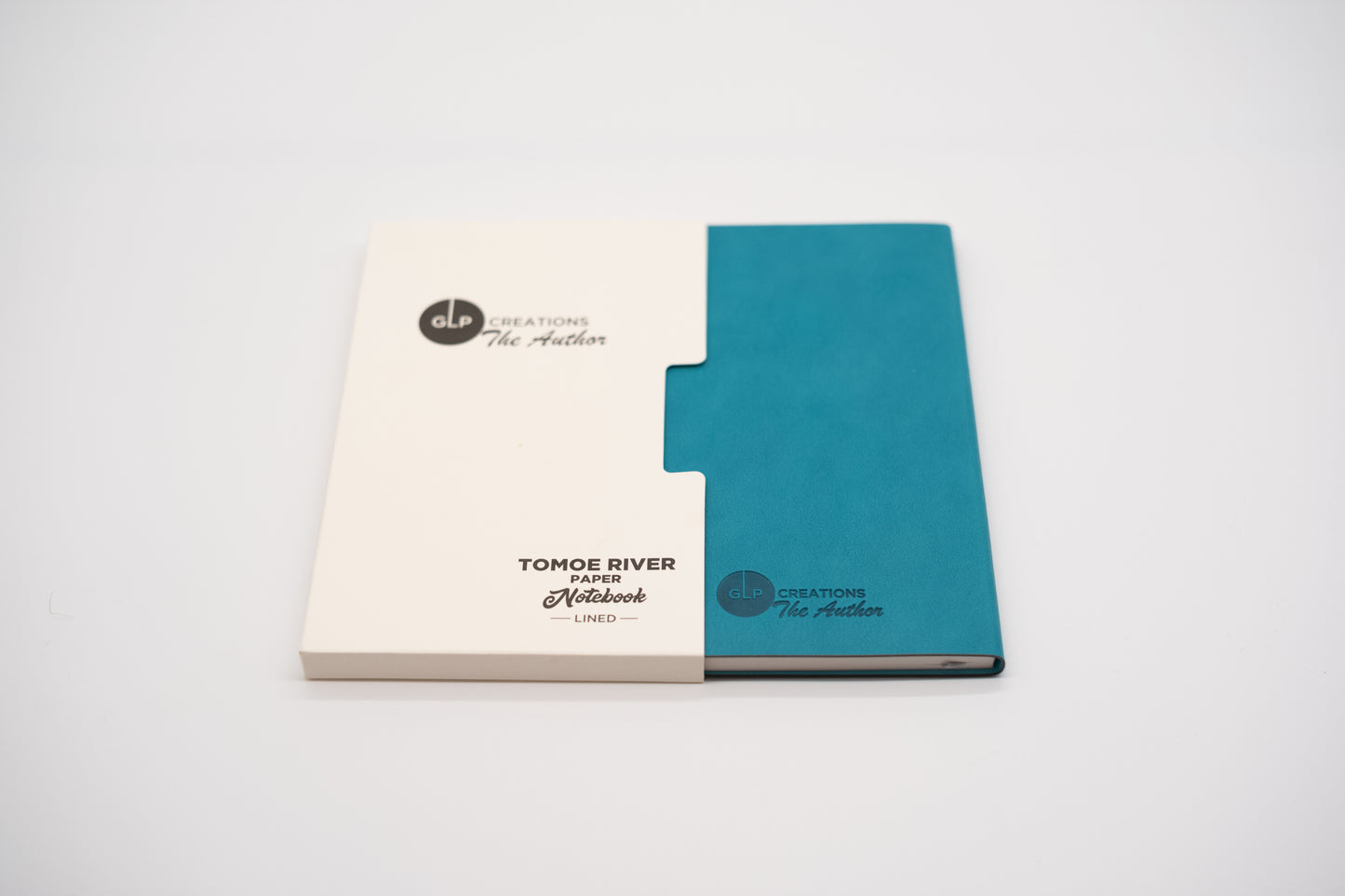 The Author - Tomoe River Paper, Fountain Pen Notebook - Teal/Lined
