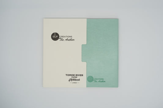 The Author - Tomoe River Paper, Fountain Pen Notebook - Mint Green/Lined