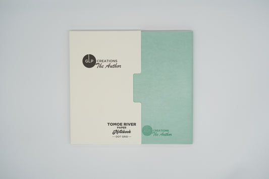 The Author - Tomoe River Paper, Fountain Pen Notebook - Mint Green/Dot Grid