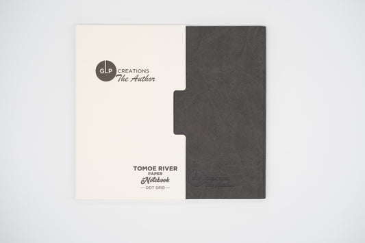 The Author - Tomoe River Paper, Fountain Pen Notebook - Anthracite/Dot Grid