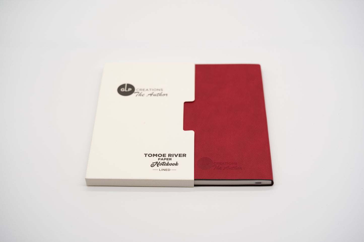 The Author - Tomoe River Paper, Fountain Pen Notebook - Royal Red/Lined - UK