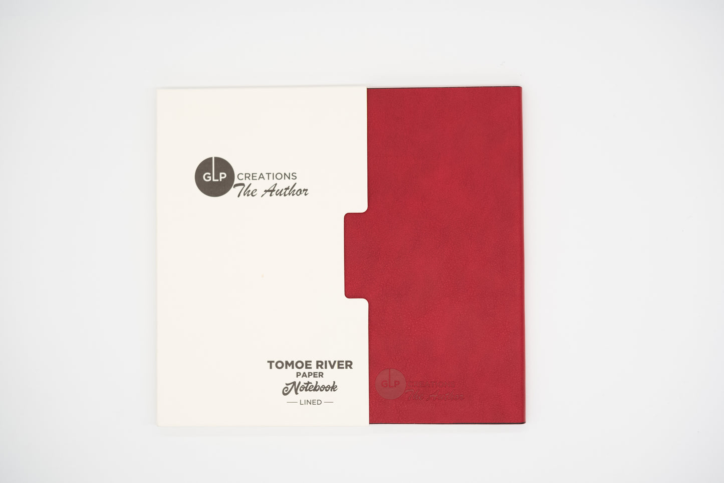 The Author - Tomoe River Paper, Fountain Pen Notebook - Royal Red/Lined - UK