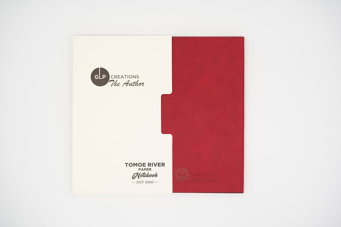 The Author - Tomoe River Paper, Fountain Pen Notebook - Royal Red/Dot Grid - UK