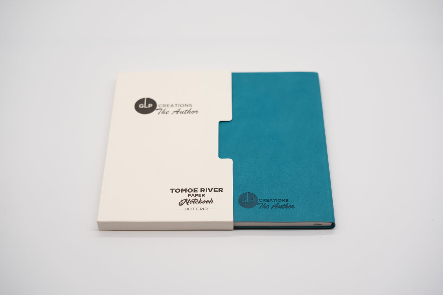 The Author - Tomoe River Paper, Fountain Pen Notebook - Teal/Dot Grid - UK